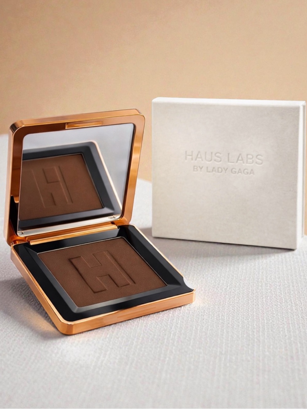 Haus Labs by lady Gaga Powder Sculpt Velvet Bronzer- Deep Level 12